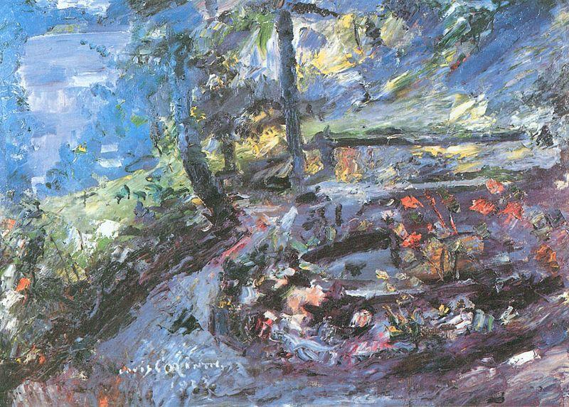 Lovis Corinth Regenstimmung am Walchensee Norge oil painting art